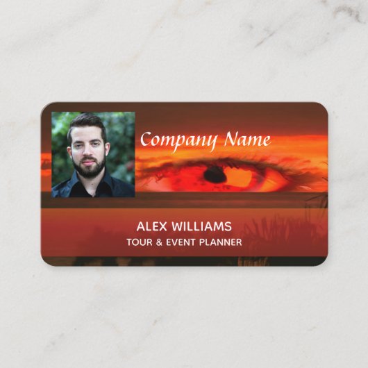 サンセットアイ2106 名刺 (正面)