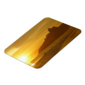 サンセットアットイパネマビーチブラジル マグネット (左側)