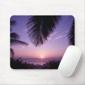 サンセットアットウェストエンド，ケイマンブラック，ケイマン諸島， マウスパッド (マウス)