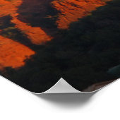 サンセットアットカテドラルロック394 ポスター (角)