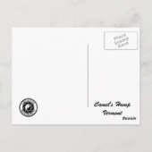 サンセットアットカメルズハンプ ポストカード (裏面)