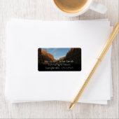 サンセットアットキャニオンジャンクションアットジオン国立公園 ラベル (インサイチュ)