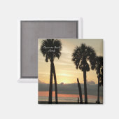 サンセットアットクリアウタービーチ マグネット (正面/裏面)