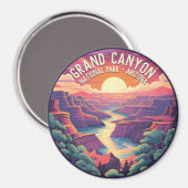サンセットアットグランドキャニオン国立公園アリゾナ マグネット (正面/裏面)
