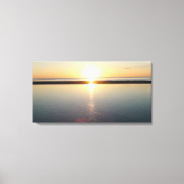 サンセットアットケープコッド写真 キャンバスプリント