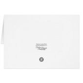 サンセットアットサンフラワーフィールドサンキューカード (裏面横)