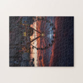 サンセットアットザアイオワ州フェアinデモイン ジグソーパズル (横)