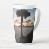 サンセットアットザビーチ カフェラテマグ (右アングル)