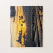 サンセットアットザビーチ ジグソーパズル (縦)