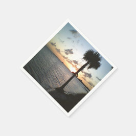 サンセットアットザビーチ スタンダードカクテルナプキン