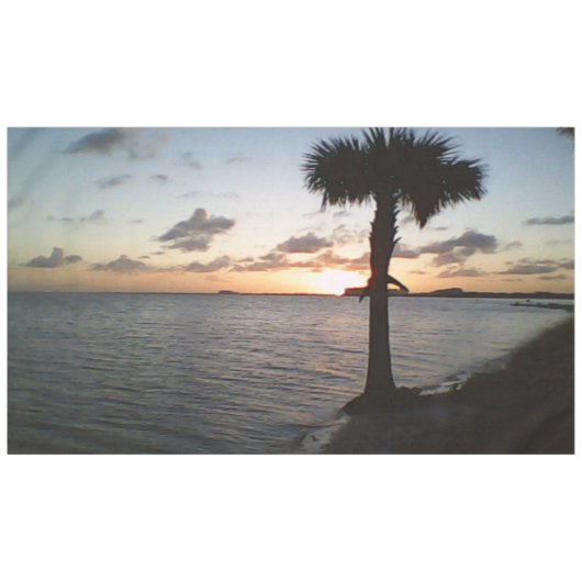 サンセットアットザビーチ テーブルクロス (正面(横))