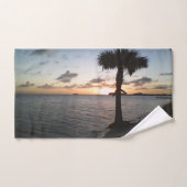 サンセットアットザビーチ バスタオルセット (ハンドタオル)