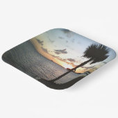 サンセットアットザビーチ ペーパープレート (傾斜あり)