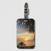 サンセットアットザビーチ ラゲッジタグ (正面縦)