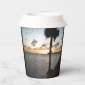 サンセットアットザビーチ 紙コップ (裏面)