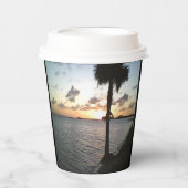 サンセットアットザビーチ 紙コップ (正面)
