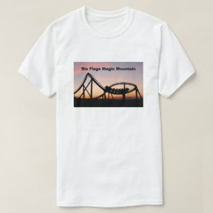 サンセットアットシックスフラッグス魔法マウンテン Tシャツ