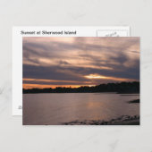 サンセットアットシャーウッドアイランド ポストカード (正面/裏面)