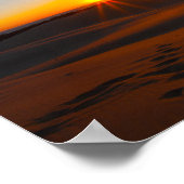 サンセットアットシルバーレイク州パーク ポスター (角)