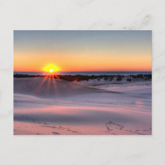 サンセットアットシルバーレイク州パーク ポストカード