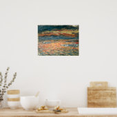 サンセットアットシーバイピエールルノアールヴィンテージファインアート ポスター (キッチン)