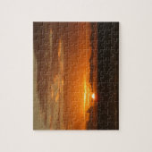 サンセットアットシーIトロピカルシーカラフルケープ ジグソーパズル (縦)