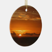 サンセットアットシーIトロピカルシーカラフルケープ セラミックオーナメント (右)