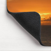 サンセットアットシーIトロピカルシーカラフルケープ マウスパッド (コーナー)