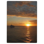 サンセットアットシーIIトロピカルシースケープ クリップボード (裏面)