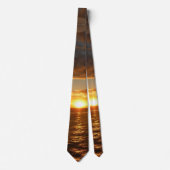 サンセットアットシーIIトロピカルシースケープ ネクタイ (正面)