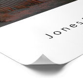 サンセットアットジョーンズビーチ ポスター (角)