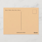 サンセットアットチェーンOレイクス州パークイリノイ ポストカード (裏面)