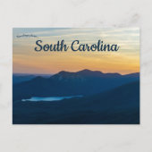 サンセットアットテーブルロックサウスカロライナ ポストカード (正面)