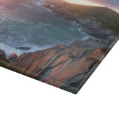 サンセットアットトワンヘッドニューキーコーンウォールイングランド カッティングボード (角)