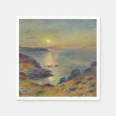 サンセットアットドゥアルネエス スタンダードカクテルナプキン (正面)