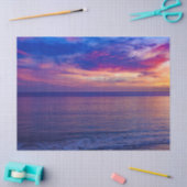 サンセットアットビーチ2ティッシュペーパー 薄葉紙 (クラフト)