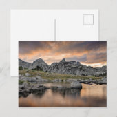 サンセットアットピラミッドレイク ポストカード (正面/裏面)