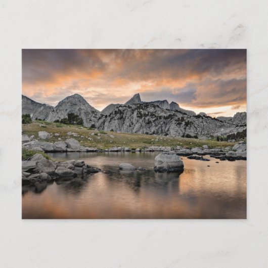 サンセットアットピラミッドレイク ポストカード (正面)