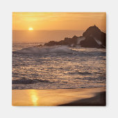 サンセットアットファイファービーチ マグネット (正面)