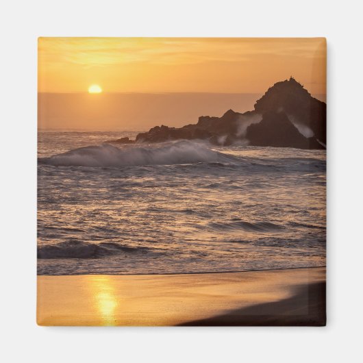 サンセットアットファイファービーチ マグネット (正面)