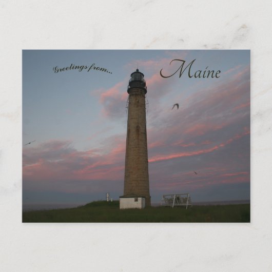 サンセットアットプティマナンライトメイン ポストカード (正面)