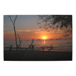 サンセットアットプラヤタマリンドコスタリカ メタルプリント