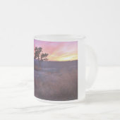 サンセットアットベアマウンテン フロストグラスマグカップ (正面右)
