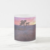 サンセットアットベアマウンテン フロストグラスマグカップ (中央)