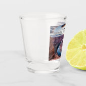 サンセットアットホースホーブベンド ショットグラス (左)