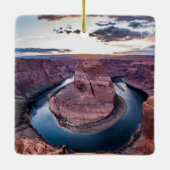 サンセットアットホースホーブベンド セラミックオーナメント (裏面)