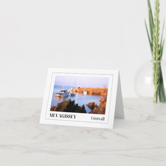 サンセットアットメヴァギセイハーバーコーンウォール カード (正面)