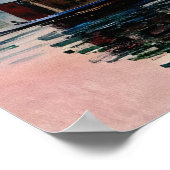 サンセットアットラバコート(1)穏やかな夕べグロー ポスター (角)