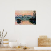 サンセットアットラバコート(1)穏やかな夕べグロー ポスター (キッチン)