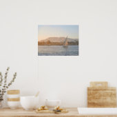 サンセットアットルクソールプリント ポスター (キッチン)